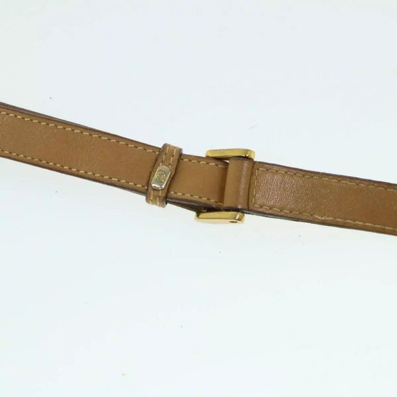 GUCCI Micro GG Canvas Web Sherry Line Shoulder Bag Beige Auth - Picture 7 of 15